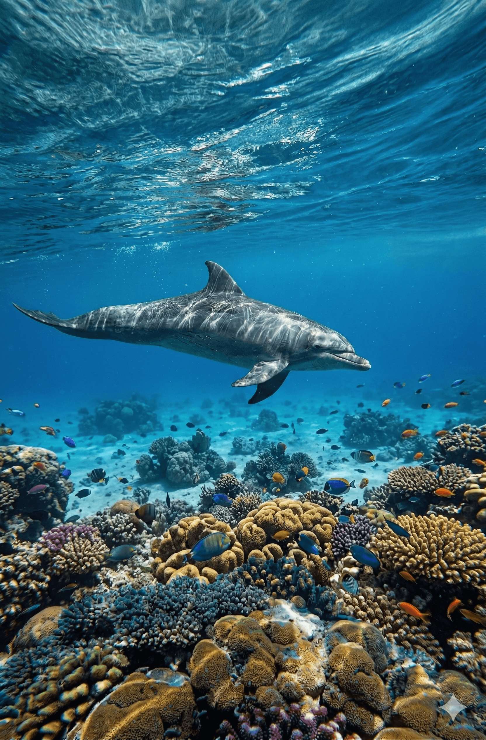 corals diving snorkel